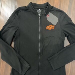 Oklahoma State University Women’s Antigua Full Zip Jacket